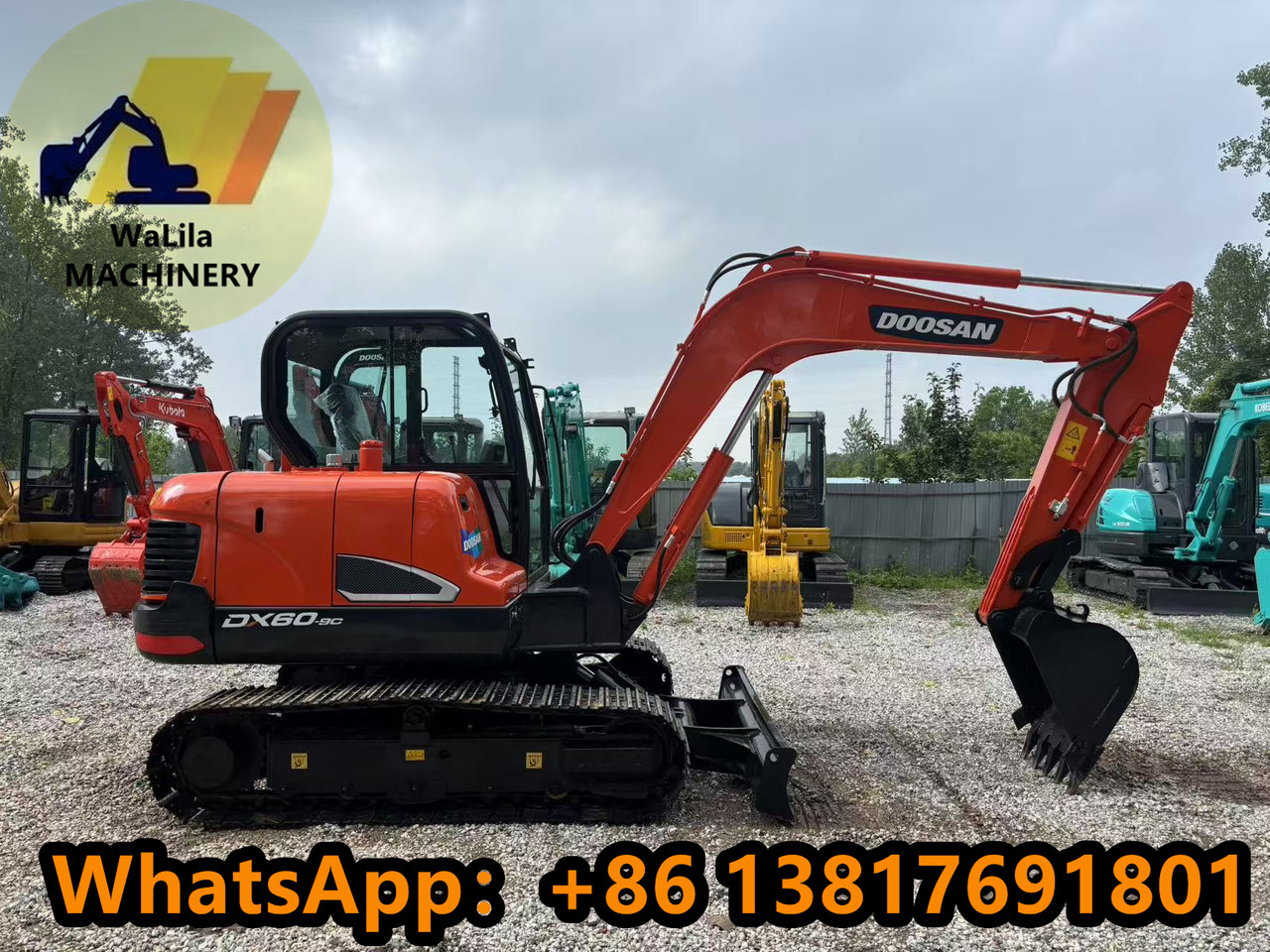 DOOSAN DX60-9 - Mini pelle: photos 1 DOOSAN DX60-9 - Mini pelle: photos 1