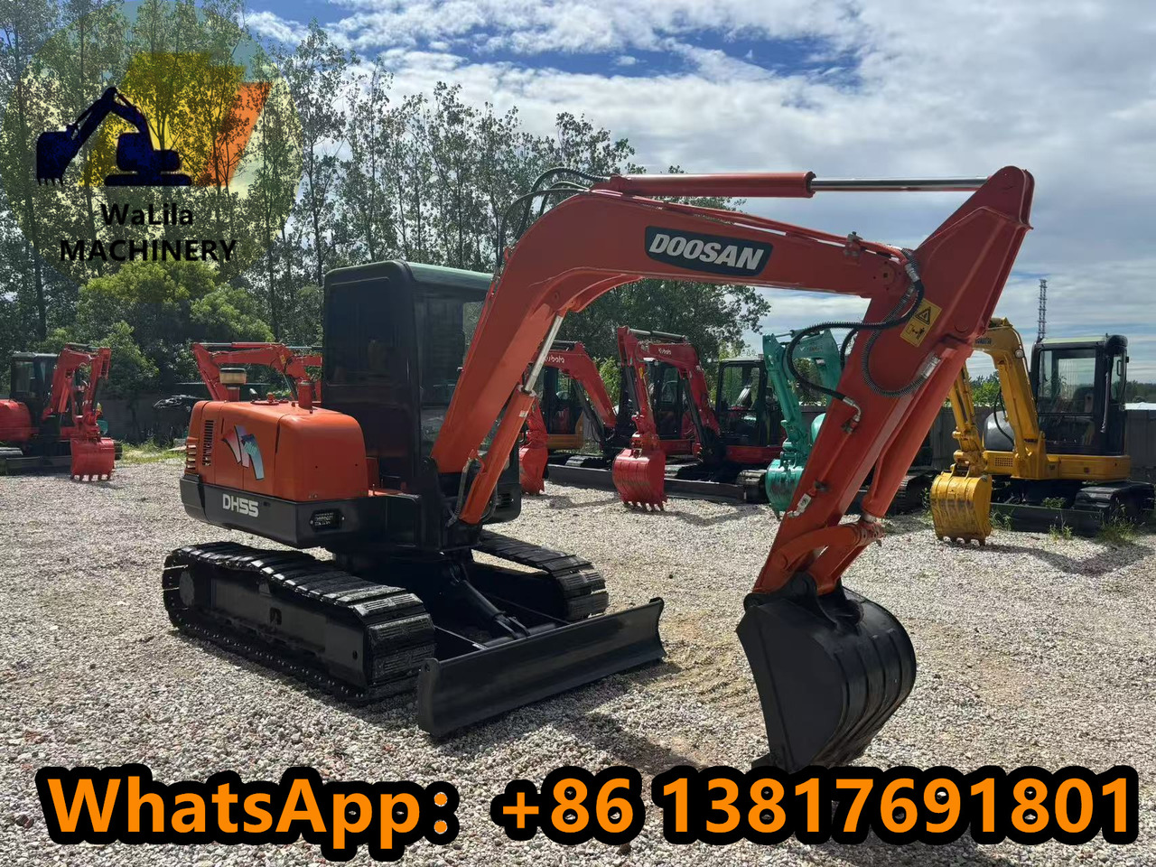 Doosan DH 55-7 DH55 - Mini pelle: photos 3 Doosan DH 55-7 DH55 - Mini pelle: photos 3