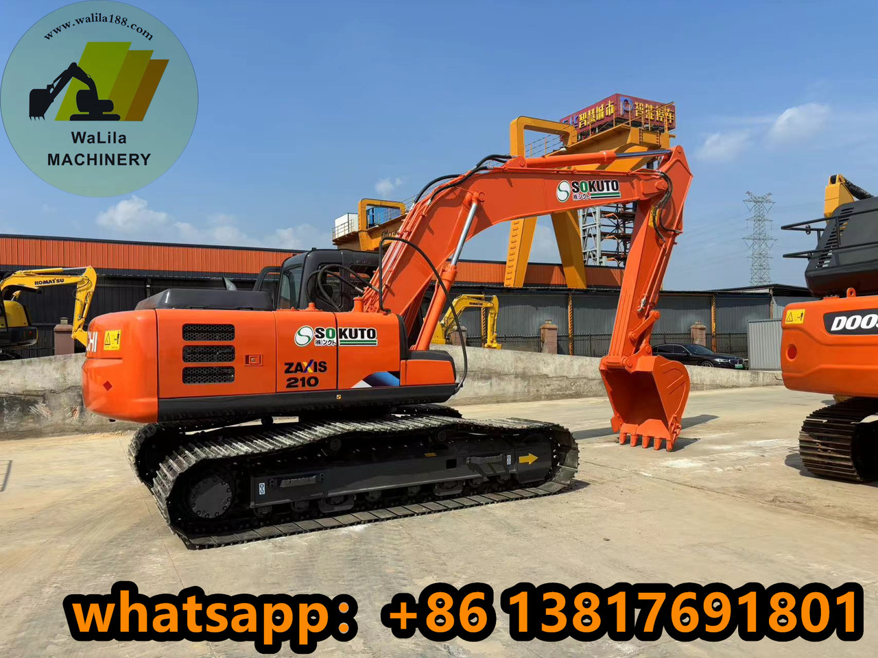 HITACHI Hitachi 210-3G Direct Injection Excavator - Pelle sur chenille: photos 5 HITACHI Hitachi 210-3G Direct Injection Excavator - Pelle sur chenille: photos 5