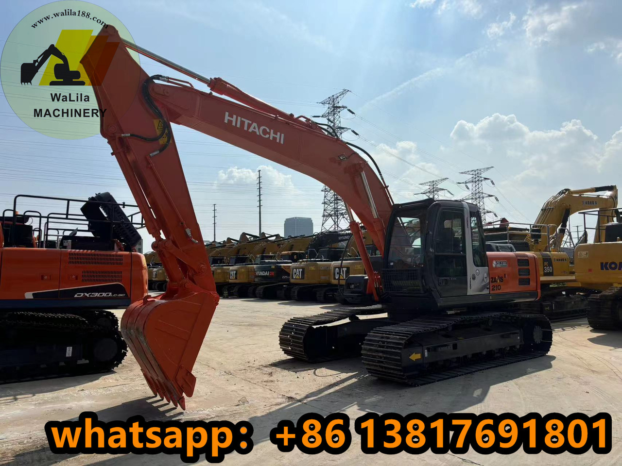 HITACHI Hitachi 210-3G Direct Injection Excavator - Pelle sur chenille: photos 3 HITACHI Hitachi 210-3G Direct Injection Excavator - Pelle sur chenille: photos 3