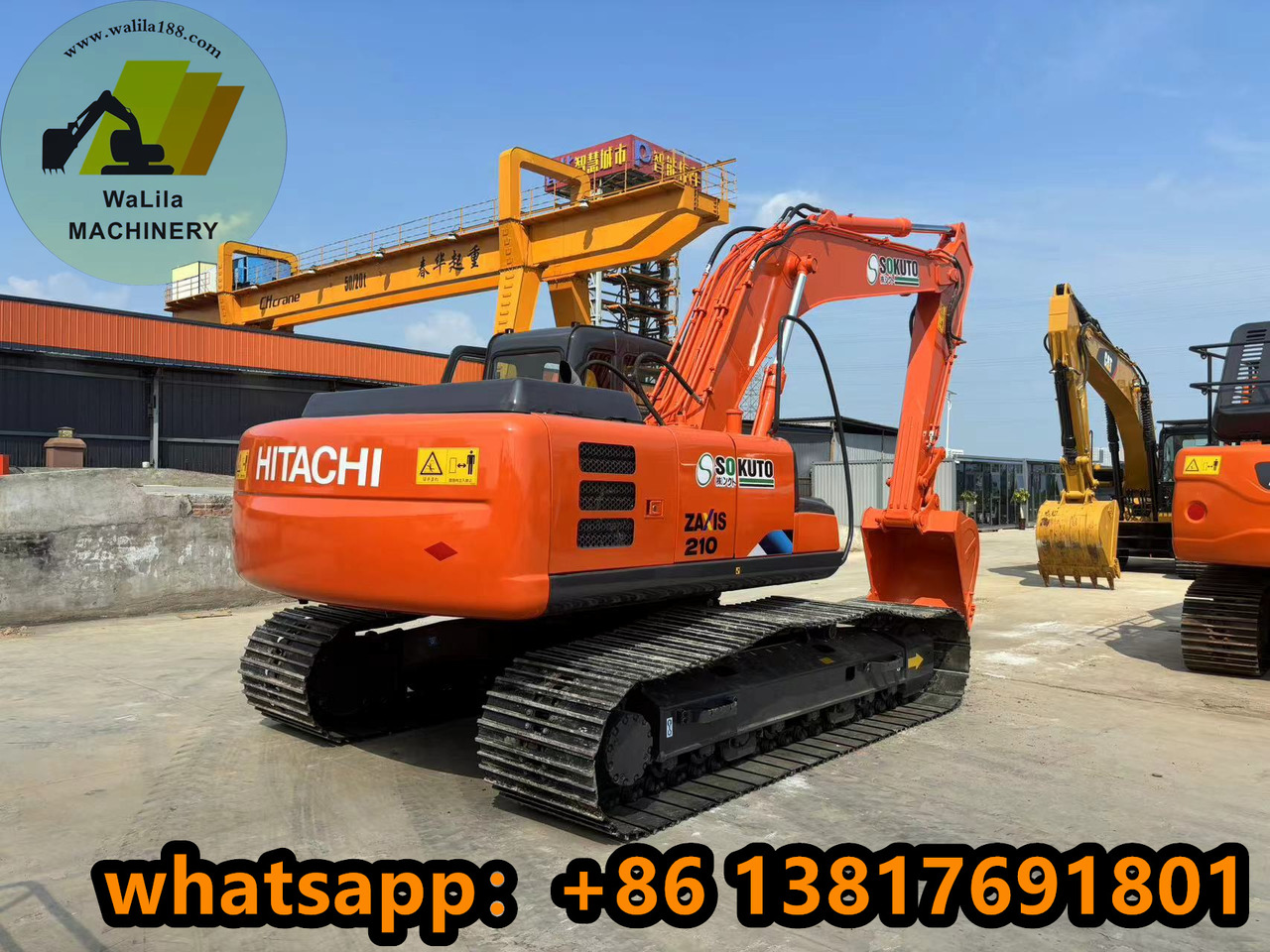 HITACHI Hitachi 210-3G Direct Injection Excavator - Pelle sur chenille: photos 2 HITACHI Hitachi 210-3G Direct Injection Excavator - Pelle sur chenille: photos 2