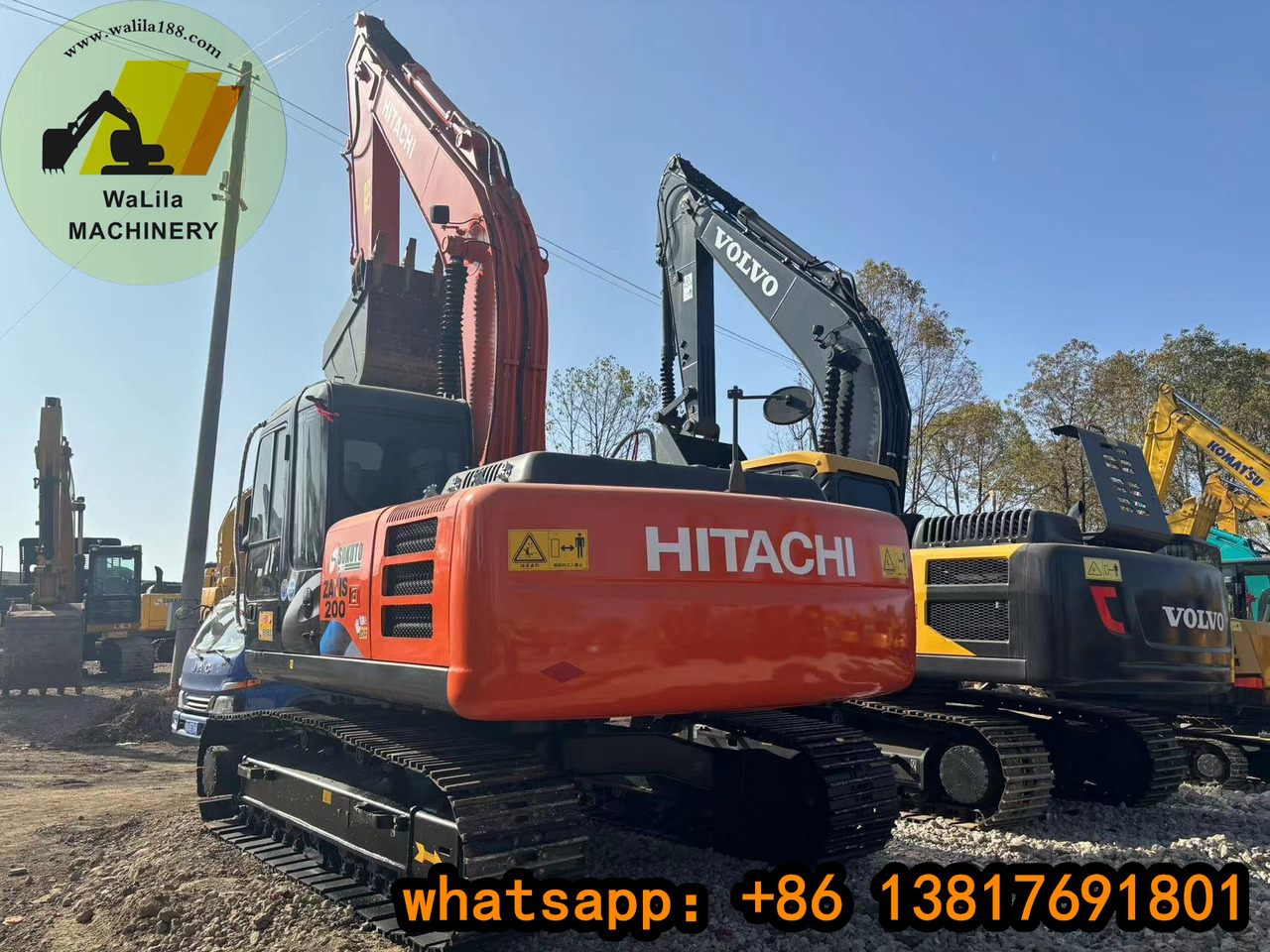 Hitachi ZX200-3G Hitachi zx200 zx200-3G - Pelle sur chenille: photos 2 Hitachi ZX200-3G Hitachi zx200 zx200-3G - Pelle sur chenille: photos 2