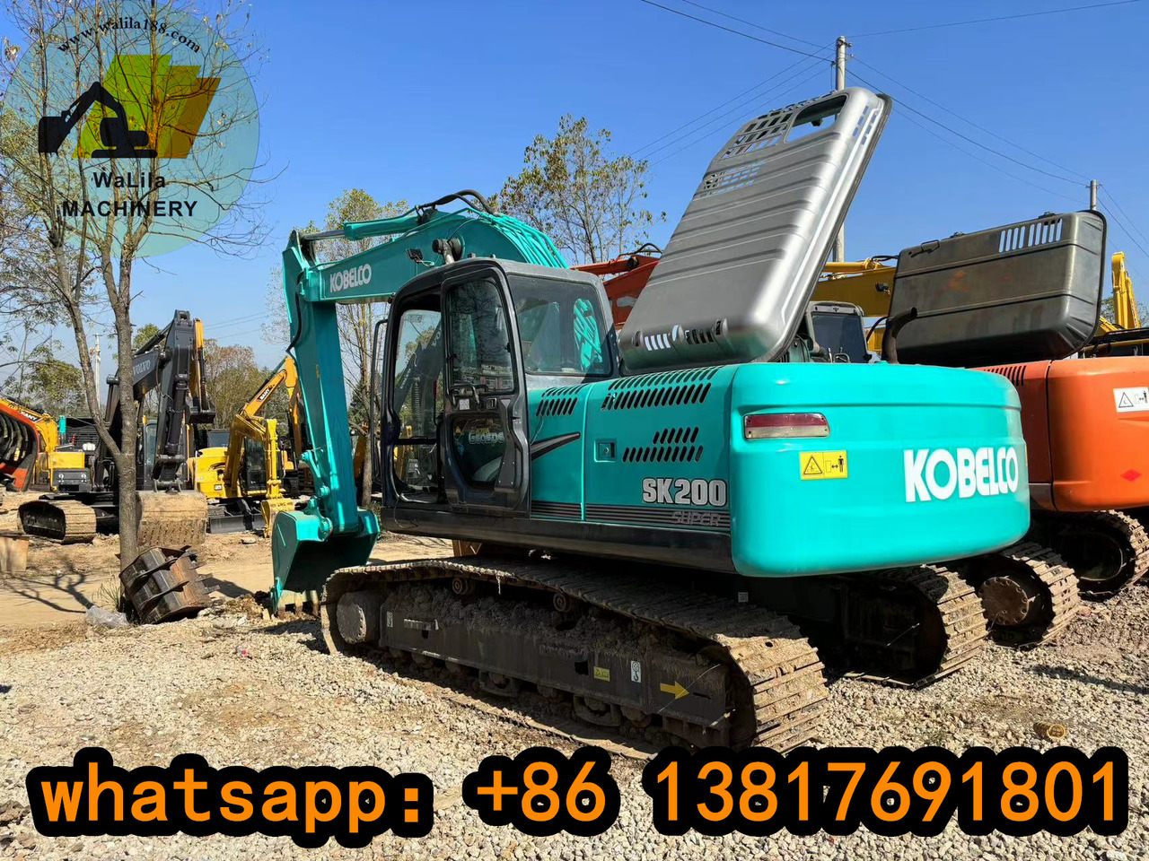 KOBELCO SK 200-8 - Pelle sur chenille: photos 3 KOBELCO SK 200-8 - Pelle sur chenille: photos 3