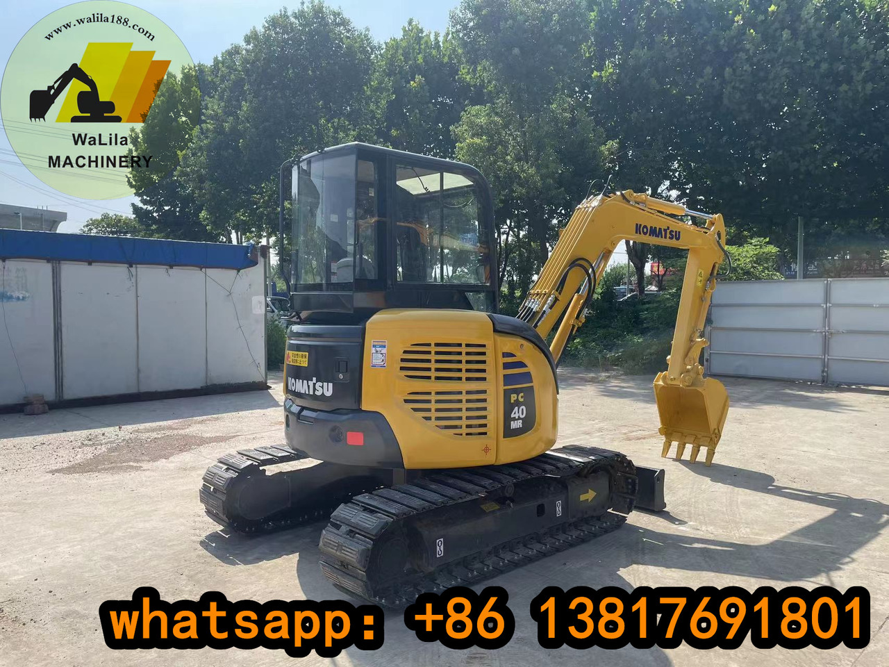 KOMATSU PC 40 MR-3 - Mini pelle: photos 3 KOMATSU PC 40 MR-3 - Mini pelle: photos 3