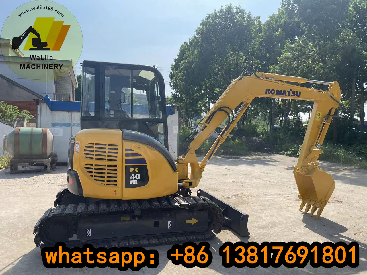 KOMATSU PC40MR - Mini pelle: photos 1 KOMATSU PC40MR - Mini pelle: photos 1