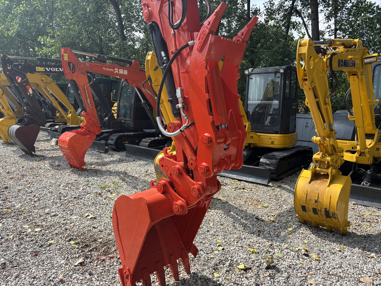 KUBOTA KX163 Carrying a thumb clip. - Mini pelle: photos 4 KUBOTA KX163 Carrying a thumb clip. - Mini pelle: photos 4