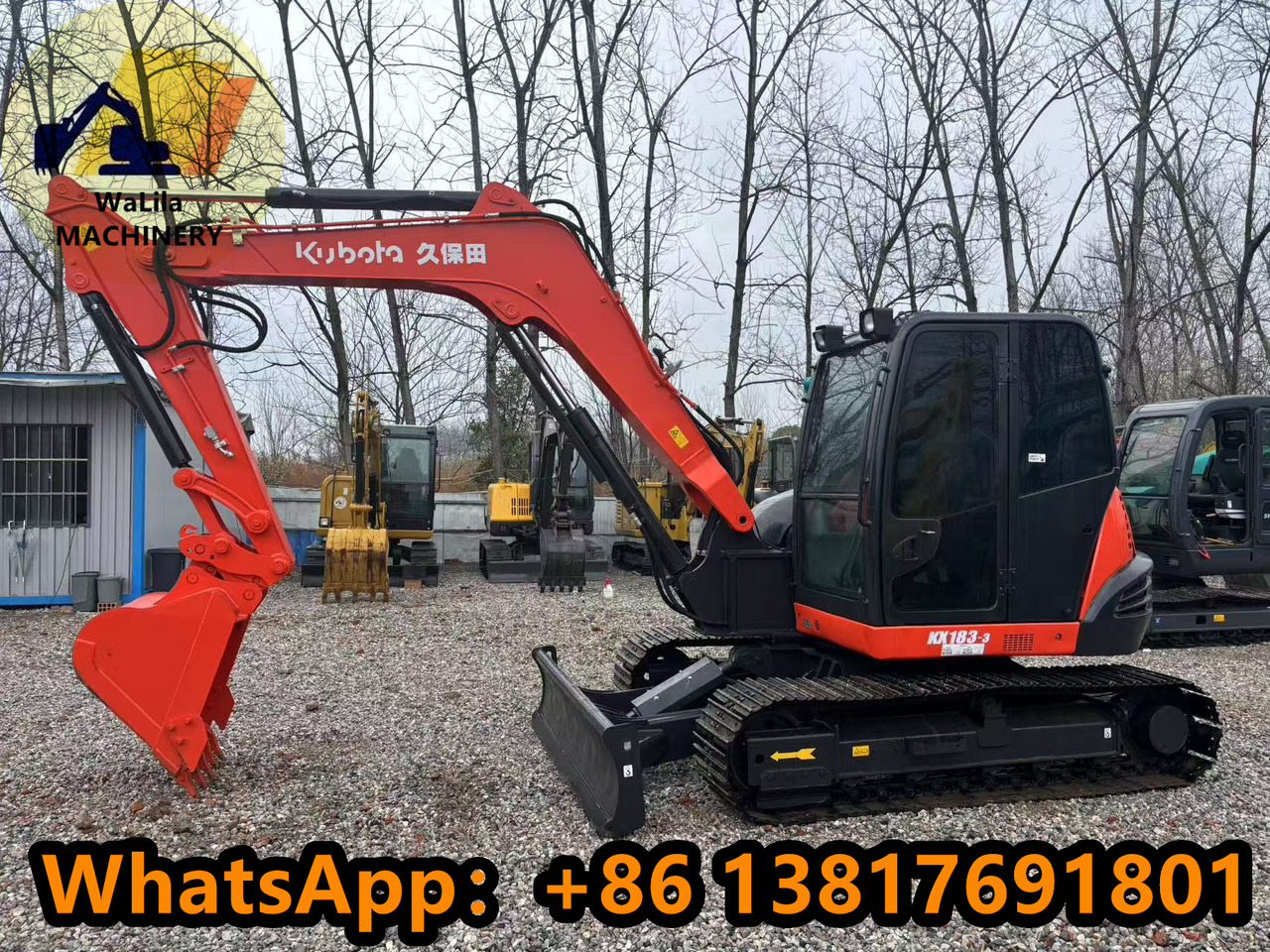 KUBOTA KX183 - Mini pelle: photos 2 KUBOTA KX183 - Mini pelle: photos 2