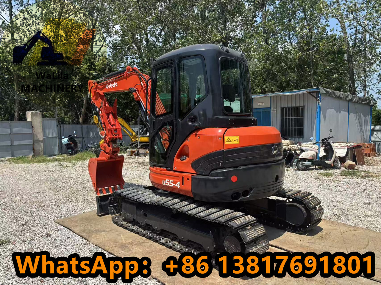 KUBOTA U55-4 - Mini pelle: photos 4 KUBOTA U55-4 - Mini pelle: photos 4