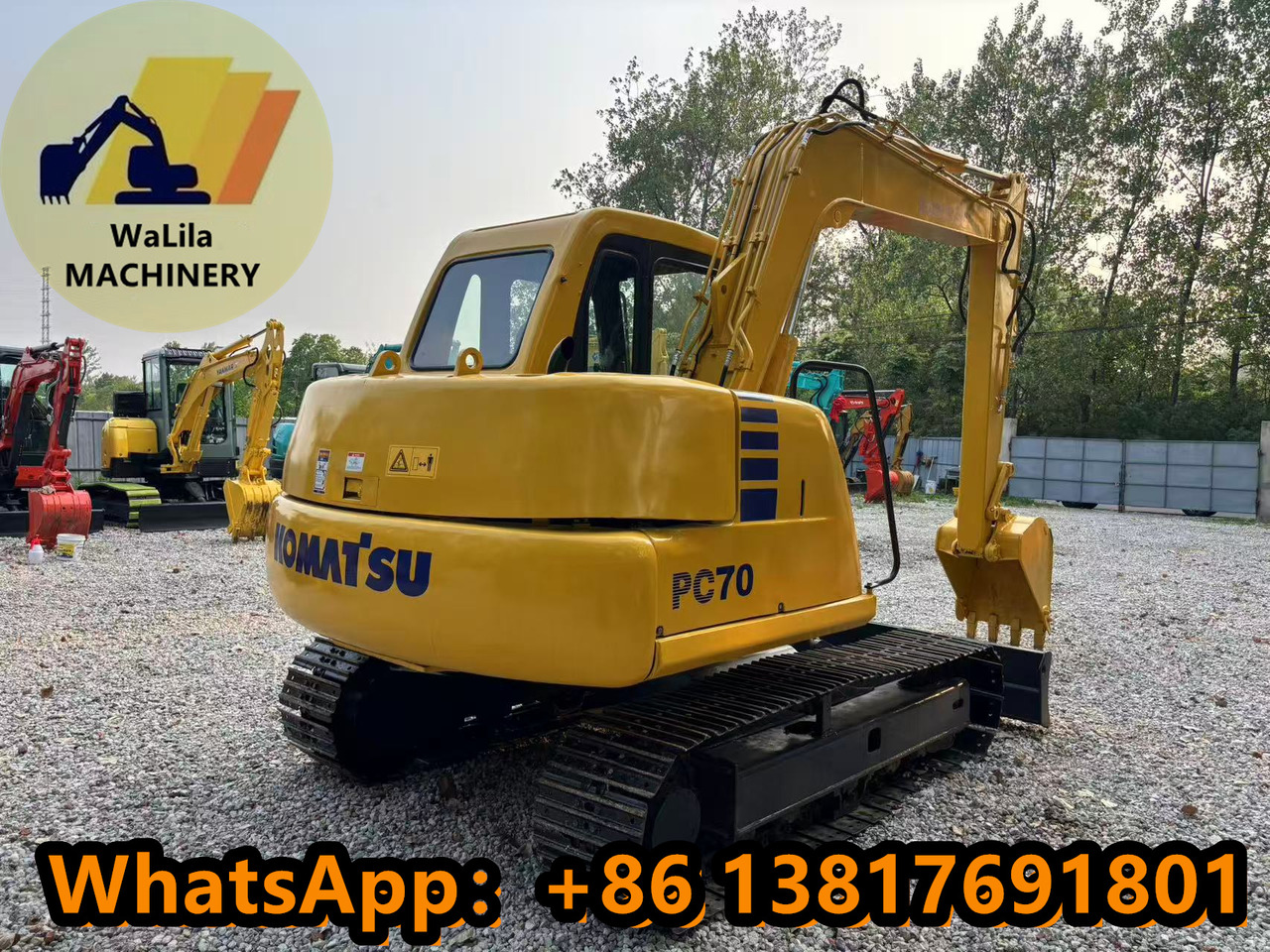 Komatsu 70-6 - Mini pelle: photos 3 Komatsu 70-6 - Mini pelle: photos 3