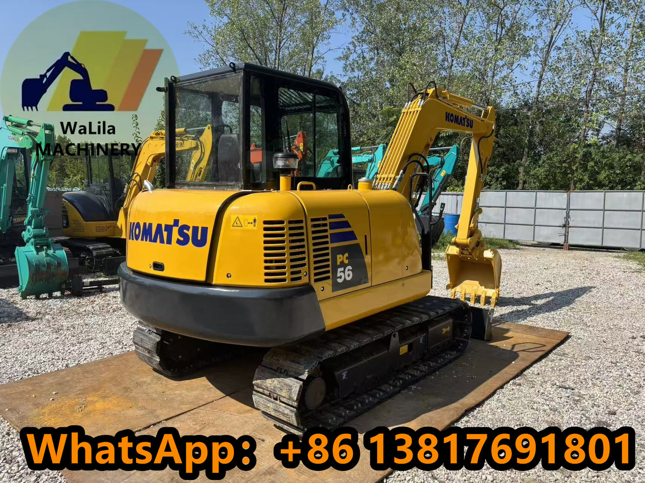 Komatsu PC 56-7 PC56-7 - Mini pelle: photos 4 Komatsu PC 56-7 PC56-7 - Mini pelle: photos 4