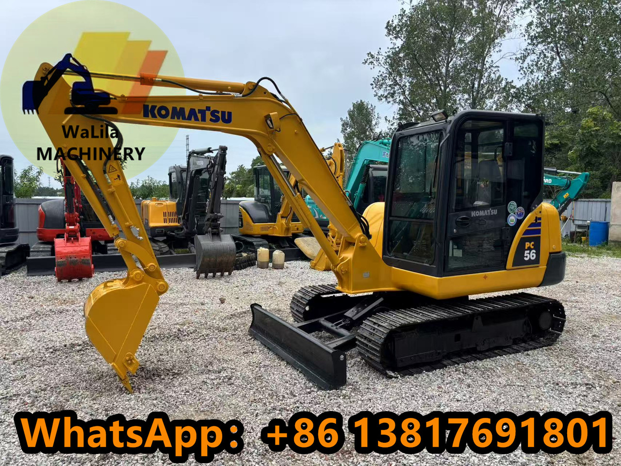 Komatsu PC 56-7 PC56-7 - Mini pelle: photos 3 Komatsu PC 56-7 PC56-7 - Mini pelle: photos 3