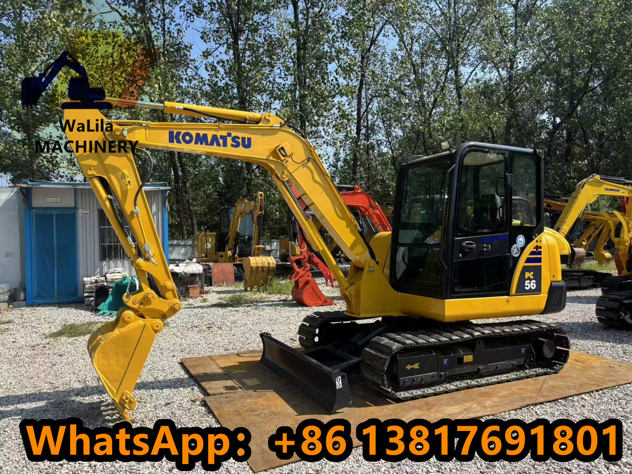 Komatsu PC 56-7 PC56-7 - Mini pelle: photos 1 Komatsu PC 56-7 PC56-7 - Mini pelle: photos 1