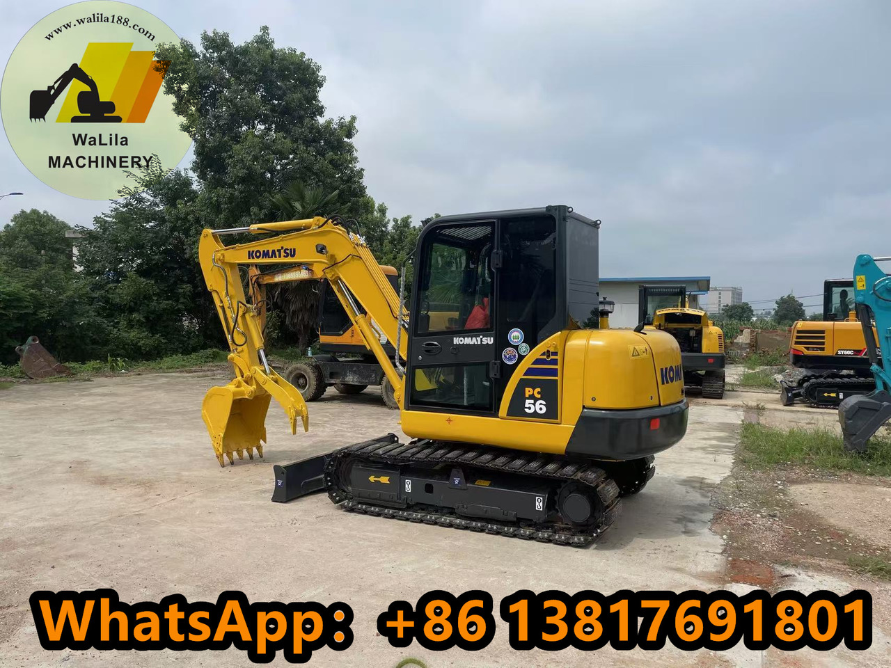 Komatsu PC 56-7 PC56-7 - Mini pelle: photos 4 Komatsu PC 56-7 PC56-7 - Mini pelle: photos 4