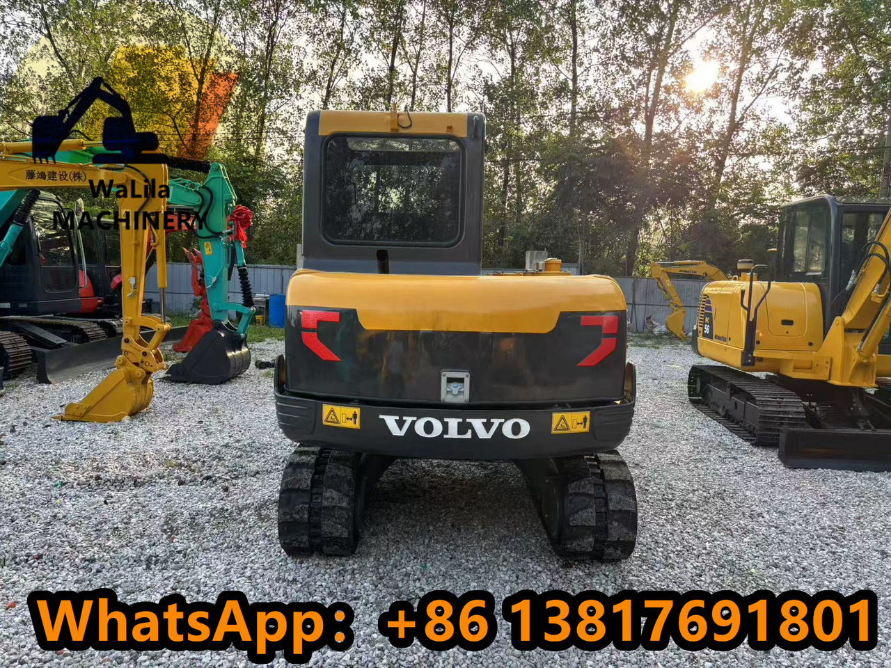 VOLVO EC55 Rubber track version - Mini pelle: photos 5 VOLVO EC55 Rubber track version - Mini pelle: photos 5