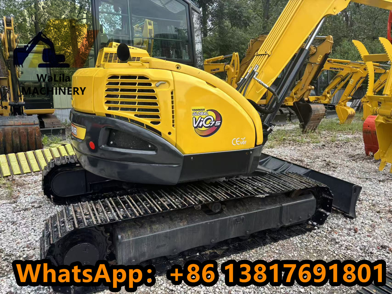 YANMAR VIO 75 - Pelle sur chenille: photos 4 YANMAR VIO 75 - Pelle sur chenille: photos 4