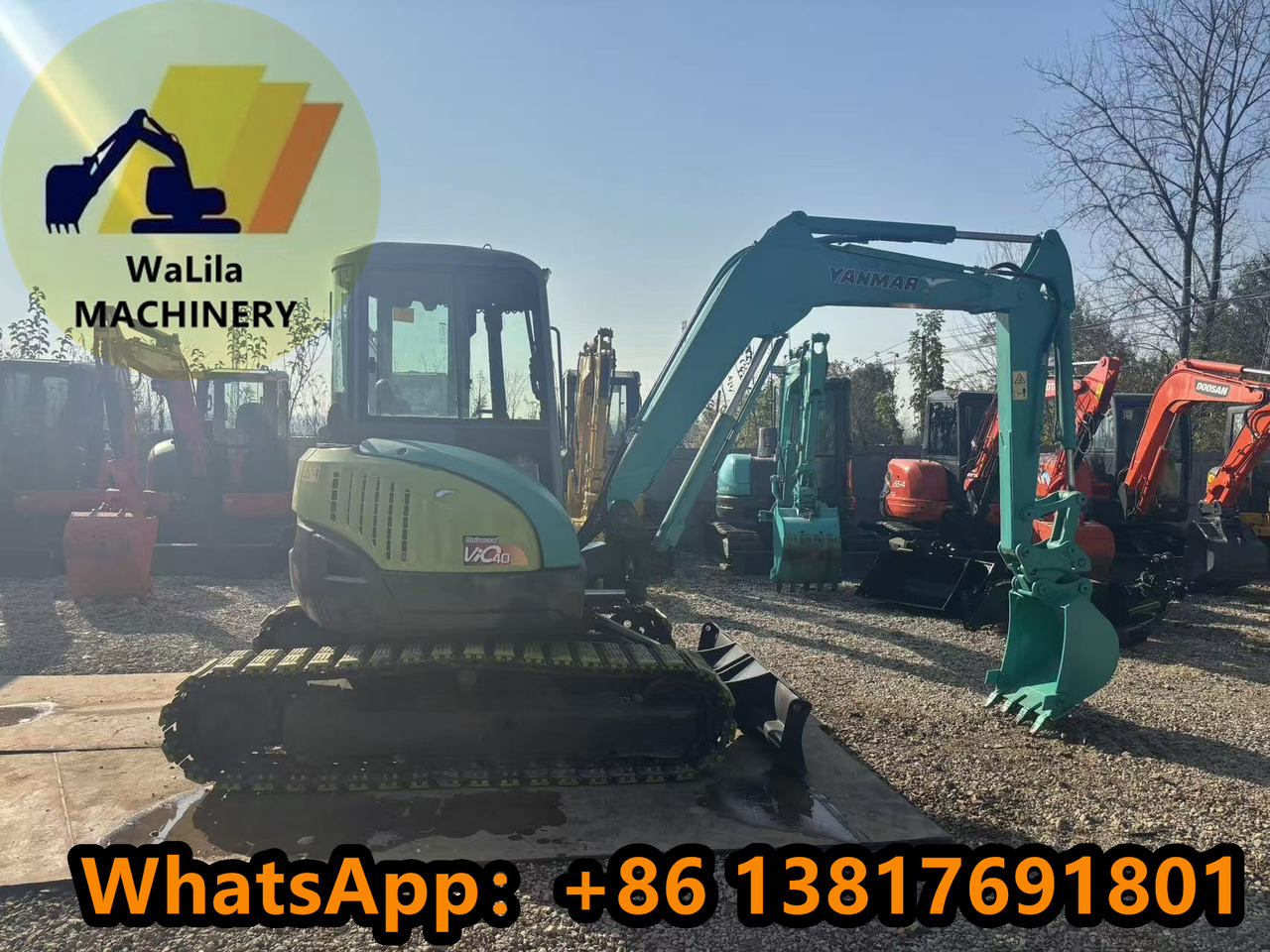 YANMAR Vio40 - Mini pelle: photos 1 YANMAR Vio40 - Mini pelle: photos 1