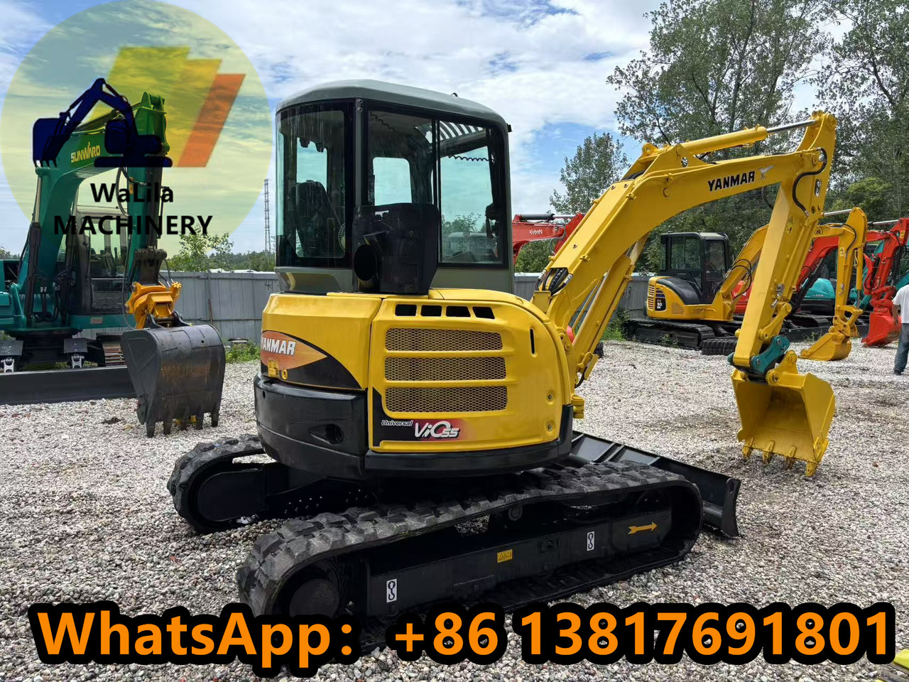 Yanmar Vio 55 Vio55 - Mini pelle: photos 2 Yanmar Vio 55 Vio55 - Mini pelle: photos 2