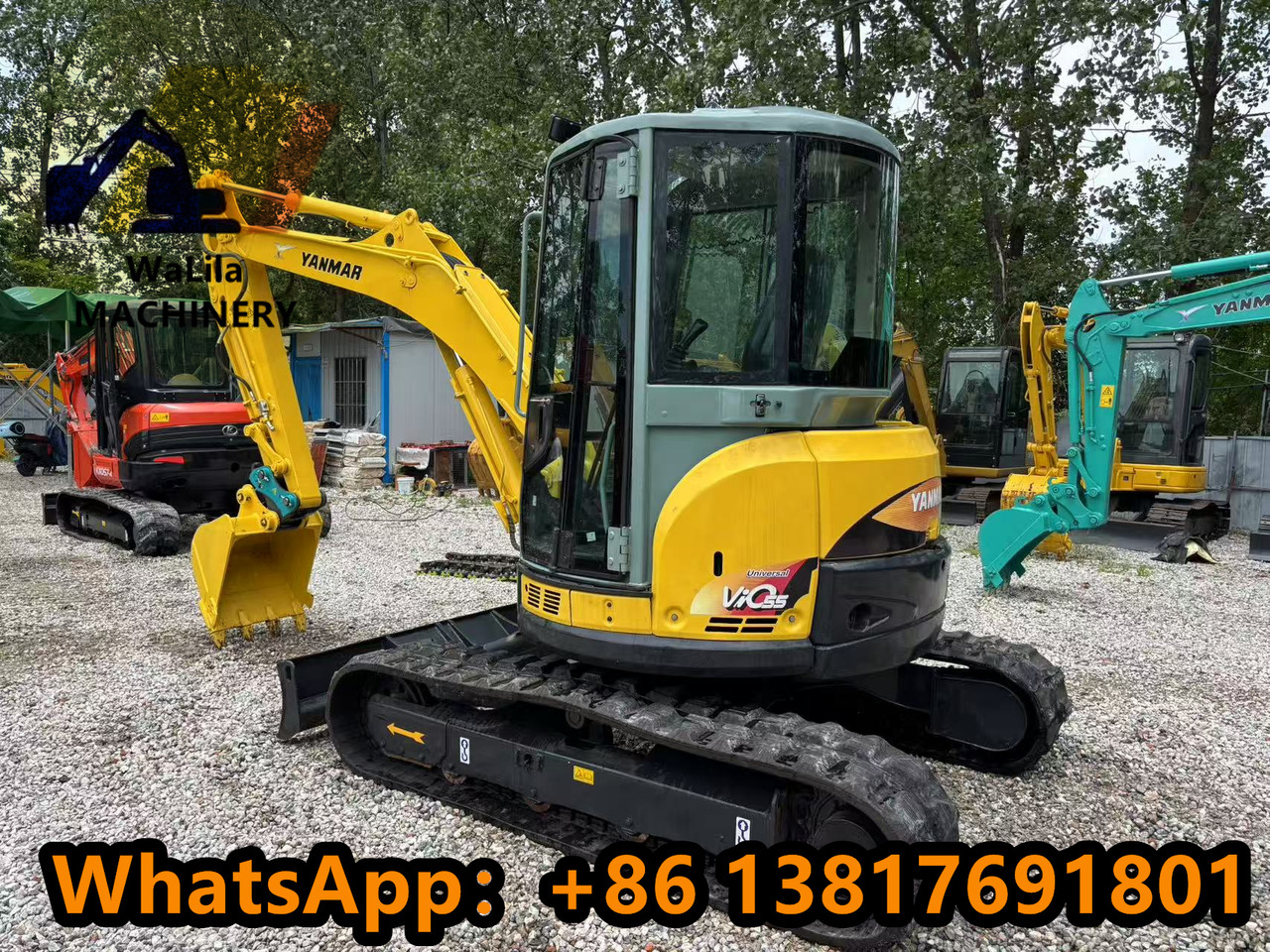 Yanmar Vio 55 Vio55 - Mini pelle: photos 4 Yanmar Vio 55 Vio55 - Mini pelle: photos 4