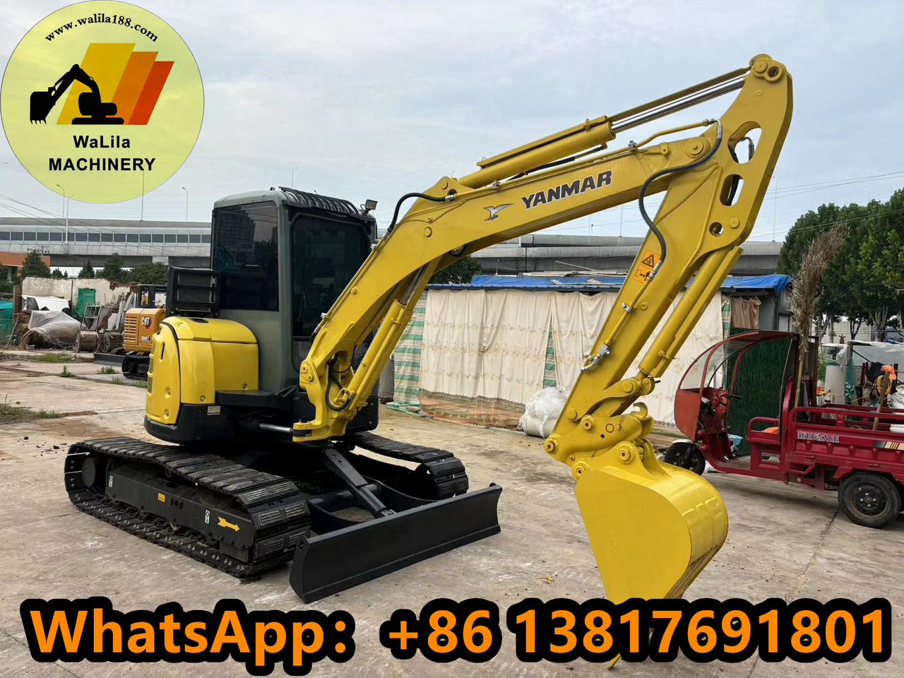Yanmar Vio 55 Vio55 - Mini pelle: photos 3 Yanmar Vio 55 Vio55 - Mini pelle: photos 3