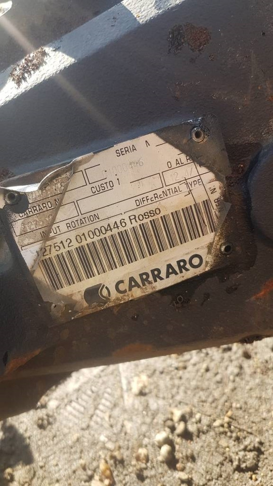 Carraro 20.11 FRONT AXLE - Essieu et pièces pour Engins de chantier: photos 3 Carraro 20.11 FRONT AXLE - Essieu et pièces pour Engins de chantier: photos 3