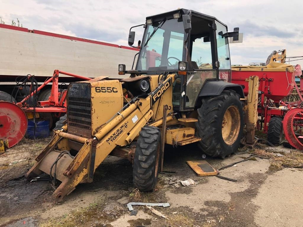Ford / New Holland For Parts 655C - Tractopelle: photos 1 Ford / New Holland For Parts 655C - Tractopelle: photos 1