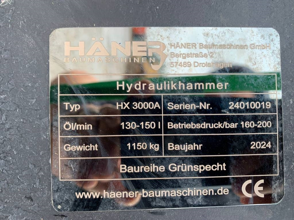 Haner HX3000A NEW - Marteau hydraulique pour Engins de chantier: photos 4 Haner HX3000A NEW - Marteau hydraulique pour Engins de chantier: photos 4