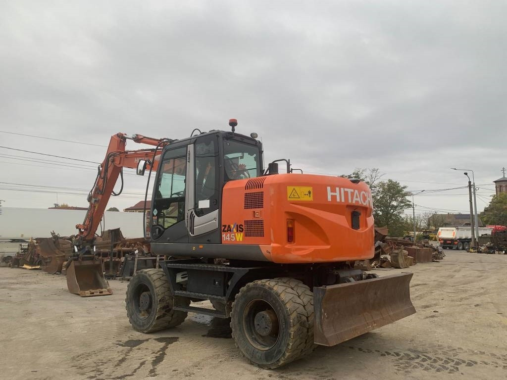 Hitachi ZX 145 W-3+SMP Rototilt  - Pelle sur pneus: photos 3 Hitachi ZX 145 W-3+SMP Rototilt  - Pelle sur pneus: photos 3