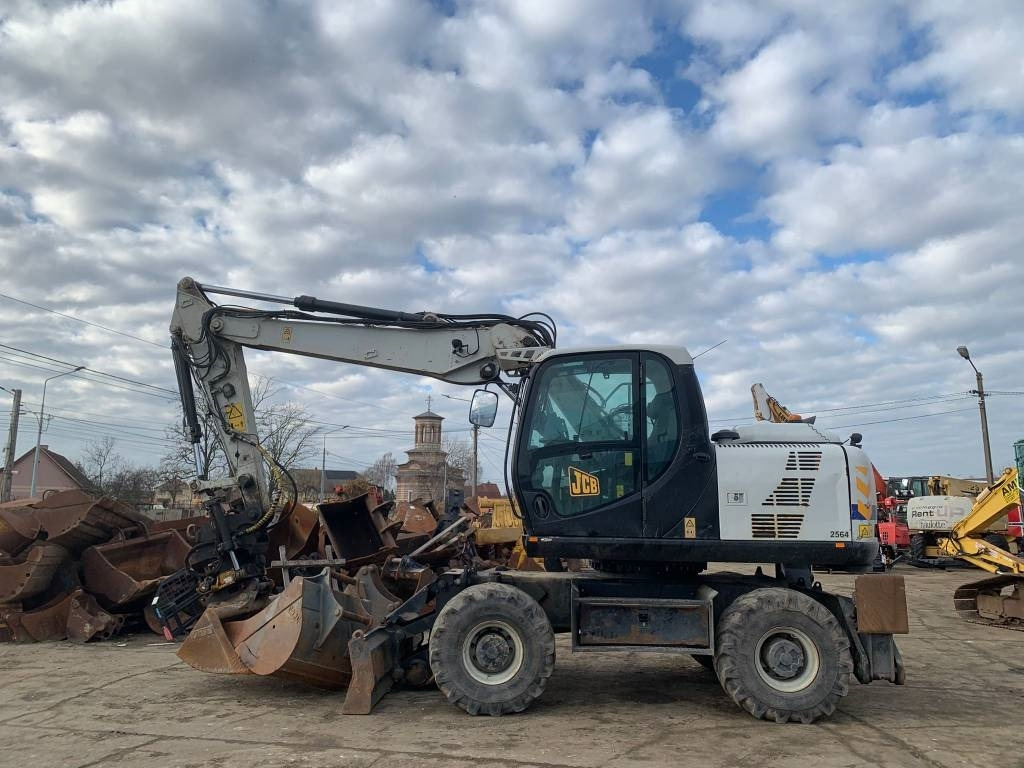 JCB JS145W+Engcon Rototilt EC219 - Pelle sur pneus: photos 2 JCB JS145W+Engcon Rototilt EC219 - Pelle sur pneus: photos 2