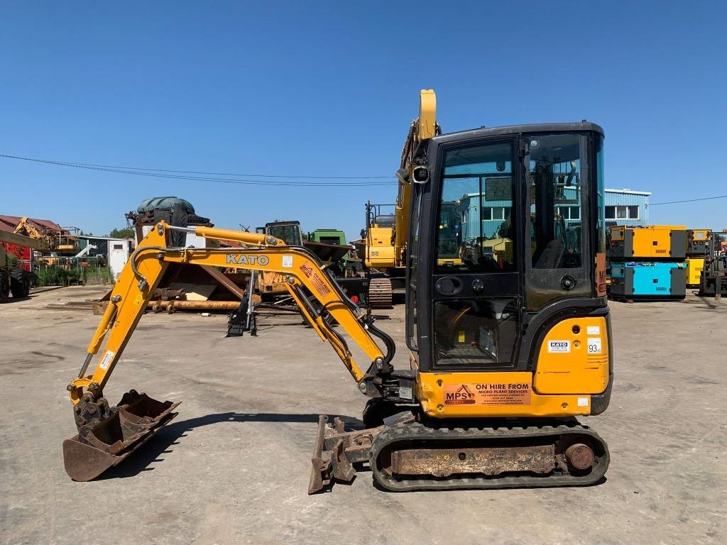 Kato 19VXE - Mini pelle: photos 2 Kato 19VXE - Mini pelle: photos 2