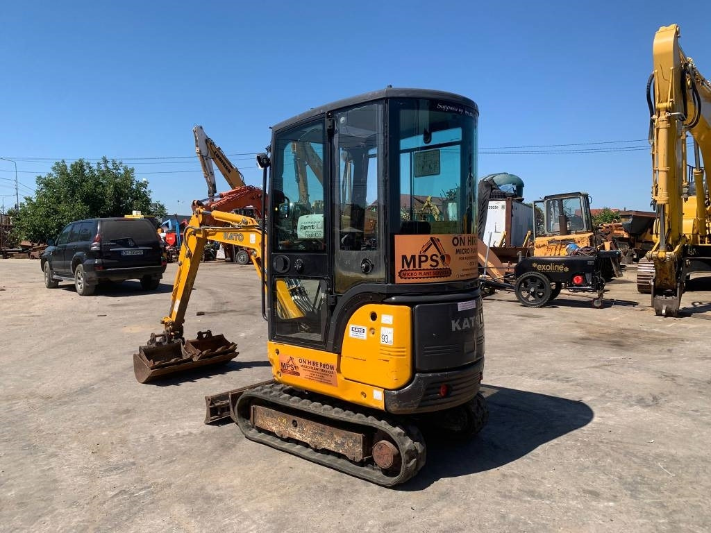 Kato 19VXE - Mini pelle: photos 3 Kato 19VXE - Mini pelle: photos 3