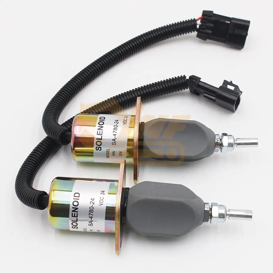 Engine Fuel Stop Solenoid 99453479 for New Holland EX215 excavator parts 24V flameout shut off solenoid valve - Système électrique: photos 2 Engine Fuel Stop Solenoid 99453479 for New Holland EX215 excavator parts 24V flameout shut off solenoid valve - Système électrique: photos 2