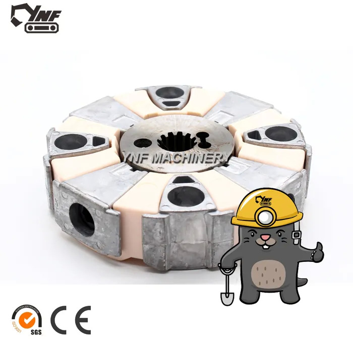SK210-8 SK200-8 Excavator Hydraulic Pump Accessories Rubber Shock Absorbing Coupling Assembly - Embrayage et pièces: photos 1 SK210-8 SK200-8 Excavator Hydraulic Pump Accessories Rubber Shock Absorbing Coupling Assembly - Embrayage et pièces: photos 1