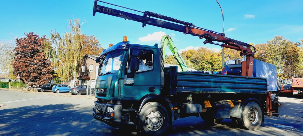 Iveco ML180E28K 4x2 mit Kran/Funk/Greifer - Camion benne, Camion grue: photos 3 Iveco ML180E28K 4x2 mit Kran/Funk/Greifer - Camion benne, Camion grue: photos 3