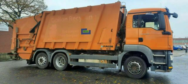 MAN 26.320 Müllwagen Faun Variopress - Benne à ordures ménagères: photos 5 MAN 26.320 Müllwagen Faun Variopress - Benne à ordures ménagères: photos 5