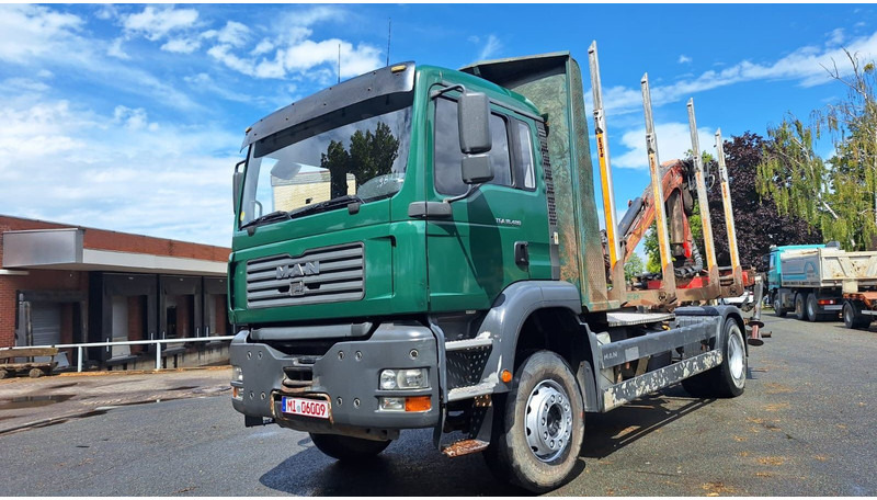 MAN TGA 18.480 Holz LKW - Camion grumier, Camion grue: photos 1 MAN TGA 18.480 Holz LKW - Camion grumier, Camion grue: photos 1