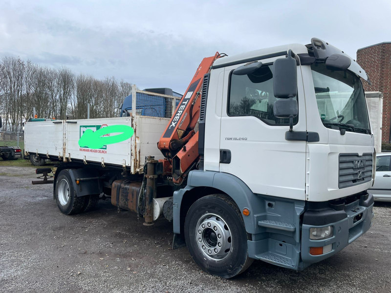 MAN TGM 18.240PS 4x2 3.S-Kipper mit Kran - Camion benne, Camion grue: photos 4 MAN TGM 18.240PS 4x2 3.S-Kipper mit Kran - Camion benne, Camion grue: photos 4