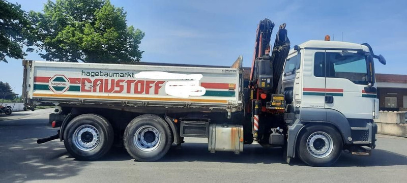 MAN TGS 26.400 Kipper Mit Kran/Funk - Camion plateau, Camion grue: photos 4 MAN TGS 26.400 Kipper Mit Kran/Funk - Camion plateau, Camion grue: photos 4