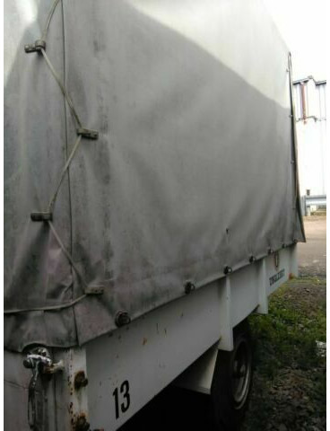 MEUSBURGER Moessbauer Hänger mit Flaschenzug /Kran/Ladehilf - Remorque rideaux coulissants: photos 2 MEUSBURGER Moessbauer Hänger mit Flaschenzug /Kran/Ladehilf - Remorque rideaux coulissants: photos 2