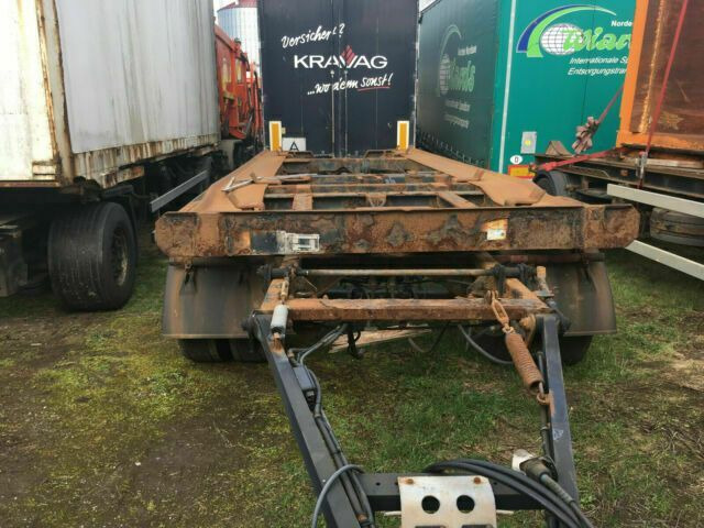 Meiller HKM Luftgefedert ABS BPW-Achsen - Remorque porte-conteneur/ Caisse mobile: photos 2 Meiller HKM Luftgefedert ABS BPW-Achsen - Remorque porte-conteneur/ Caisse mobile: photos 2