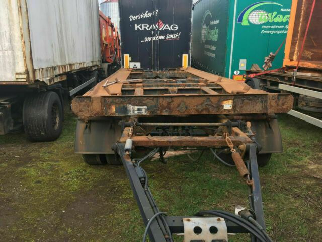 Meiller HKM Luftgefedert ABS BPW-Achsen - Remorque porte-conteneur/ Caisse mobile: photos 3 Meiller HKM Luftgefedert ABS BPW-Achsen - Remorque porte-conteneur/ Caisse mobile: photos 3