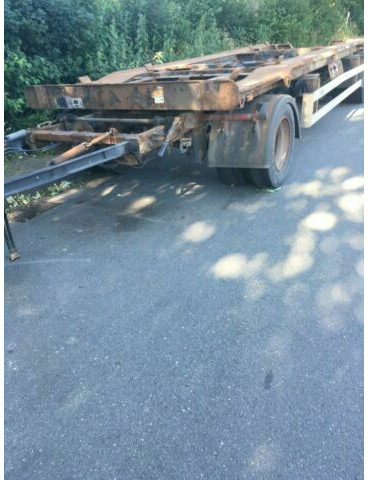Meiller K18 ZL5,0 Deutsches Fahrzeug - Remorque porte-conteneur/ Caisse mobile: photos 3 Meiller K18 ZL5,0 Deutsches Fahrzeug - Remorque porte-conteneur/ Caisse mobile: photos 3