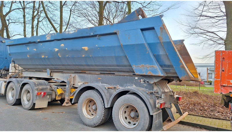 Meiller TR 2 Kippmulde 24 Kubik Stahl Zwillingsbereiffu - Semi-remorque benne: photos 1 Meiller TR 2 Kippmulde 24 Kubik Stahl Zwillingsbereiffu - Semi-remorque benne: photos 1