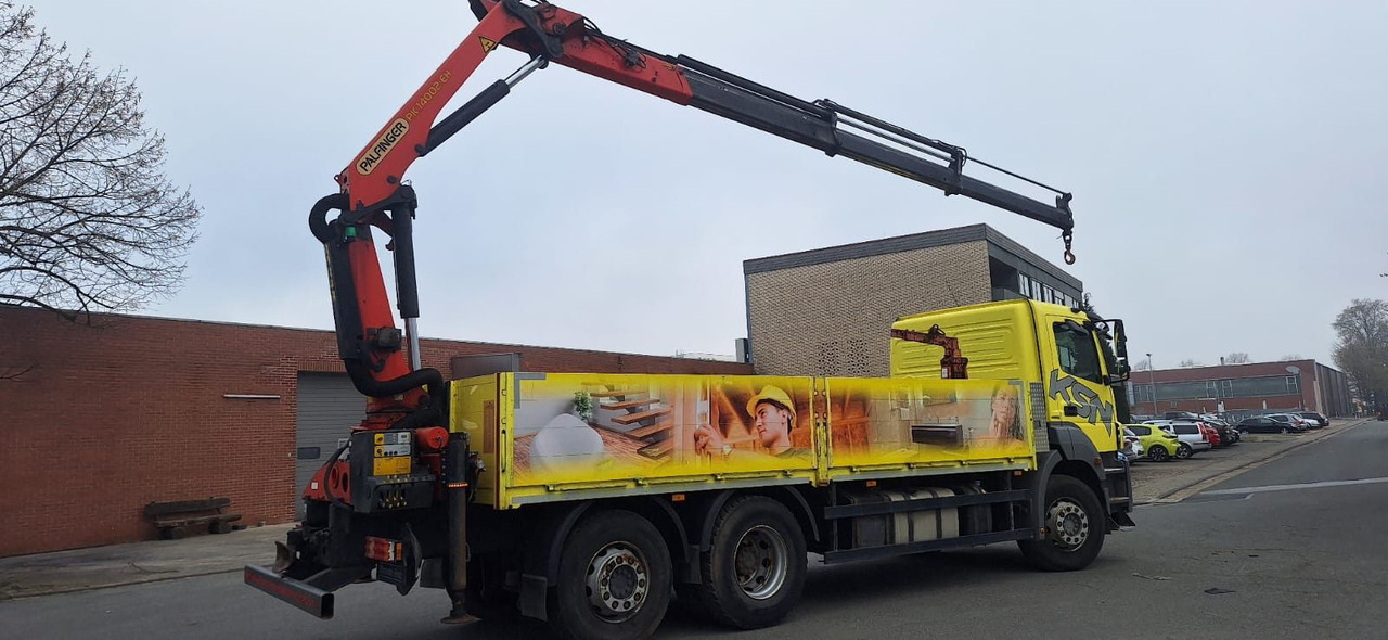 Mercedes-Benz 2636 Axor 3-Achser 6x2 mit Kran PK14002+Funk - Camion plateau, Camion grue: photos 3 Mercedes-Benz 2636 Axor 3-Achser 6x2 mit Kran PK14002+Funk - Camion plateau, Camion grue: photos 3