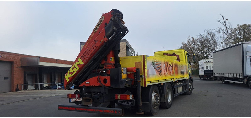Mercedes-Benz 2636 Axor 3-Achser 6x2 mit Kran PK14002+Funk - Camion plateau, Camion grue: photos 5 Mercedes-Benz 2636 Axor 3-Achser 6x2 mit Kran PK14002+Funk - Camion plateau, Camion grue: photos 5