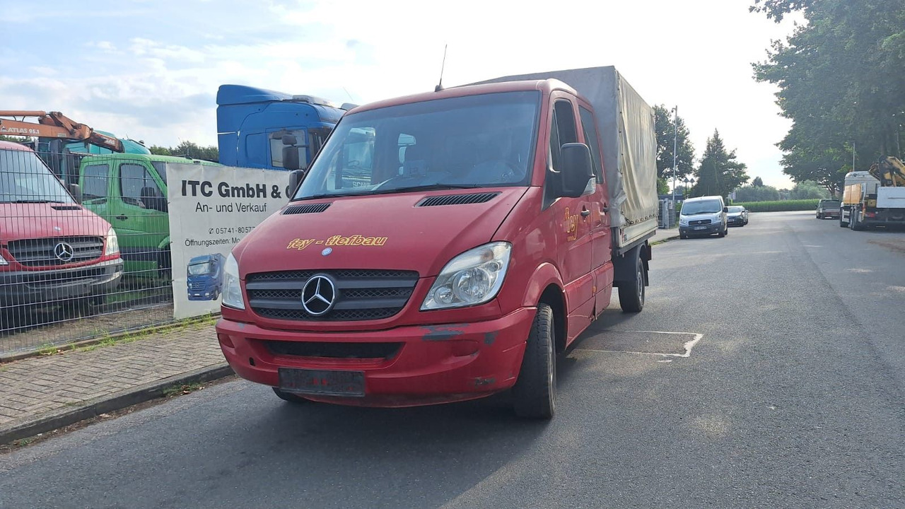Mercedes-Benz 319 Doka - Véhicule utilitaire plateau baché, Utilitaire double cabine: photos 1 Mercedes-Benz 319 Doka - Véhicule utilitaire plateau baché, Utilitaire double cabine: photos 1