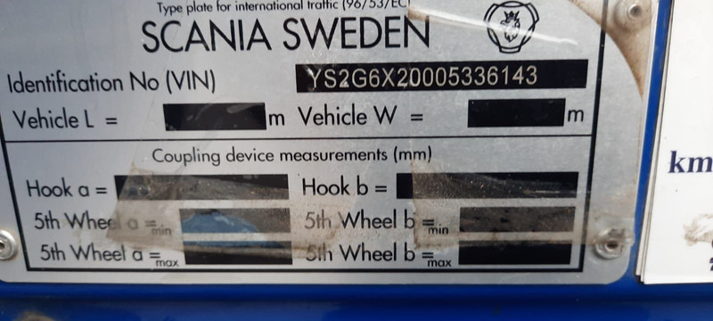 Camion plateau, Camion grue Scania G440 Pritsche 6x2 Kran am Heck vor: photos 7