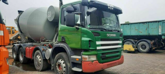 Scania P340PS 4-Achser 8x4 Betonmischer Euro:4 - Camion malaxeur: photos 2 Scania P340PS 4-Achser 8x4 Betonmischer Euro:4 - Camion malaxeur: photos 2