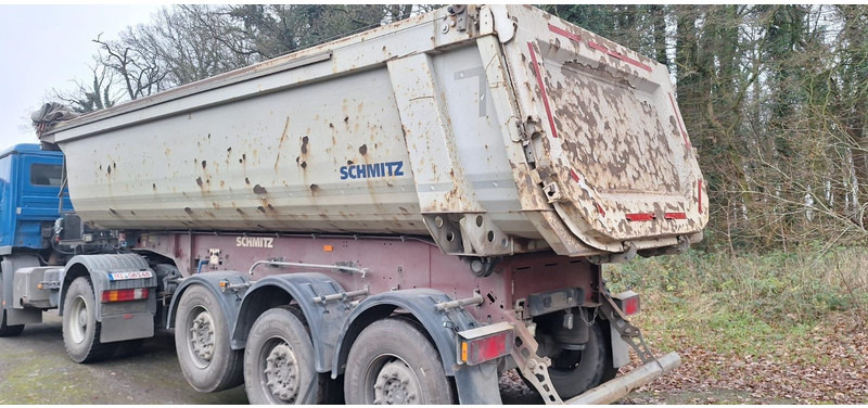 Schmitz Cargobull Kippmulde 26 Kubik Stahlaufbau - Semi-remorque benne: photos 3 Schmitz Cargobull Kippmulde 26 Kubik Stahlaufbau - Semi-remorque benne: photos 3