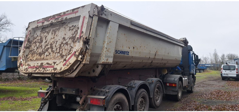 Schmitz Cargobull Kippmulde 26 Kubik Stahlaufbau - Semi-remorque benne: photos 2 Schmitz Cargobull Kippmulde 26 Kubik Stahlaufbau - Semi-remorque benne: photos 2