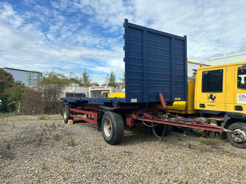 Schmitz Cargobull WF18 mit Plattform - Semi-remorque plateau: photos 1 Schmitz Cargobull WF18 mit Plattform - Semi-remorque plateau: photos 1
